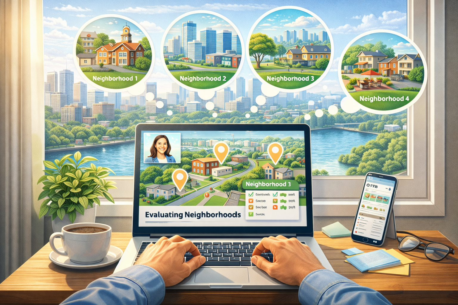 How to decide work and lifestyles when relocating.