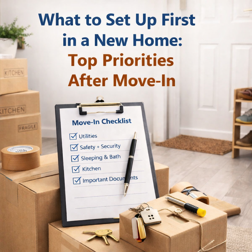 Top Priorities After Move-in Checklist.