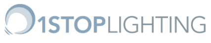 1stoplighting.com logo.